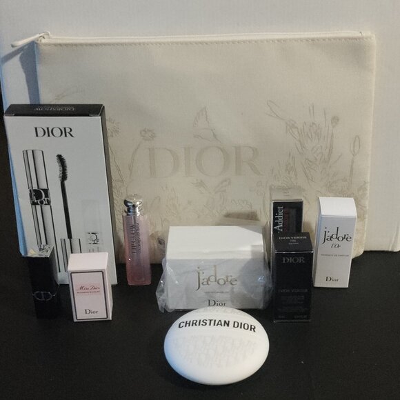 DIOR LUXURY BUNDLE 10pc WITH POUCH..NEW ! - Picture 1 of 6